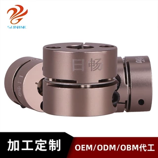 厂家直发联轴器19x20铝合金单膜片夹紧系列 可加工定制批发连轴器
