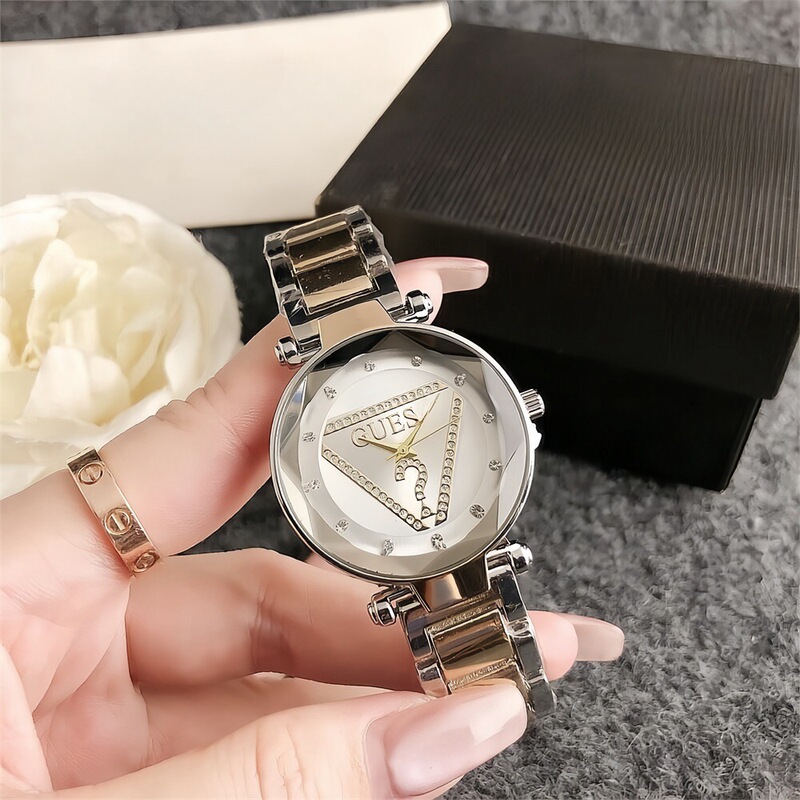 New Niche Light Luxury Diamond Mirror Diamond Scale Women's Large Dial High-grade Waterproof Quartz Fashion Watch