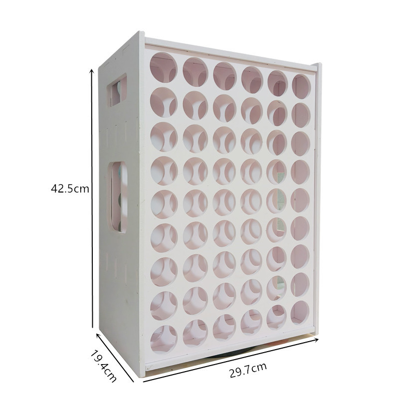 회전 페인트 랙 54*2