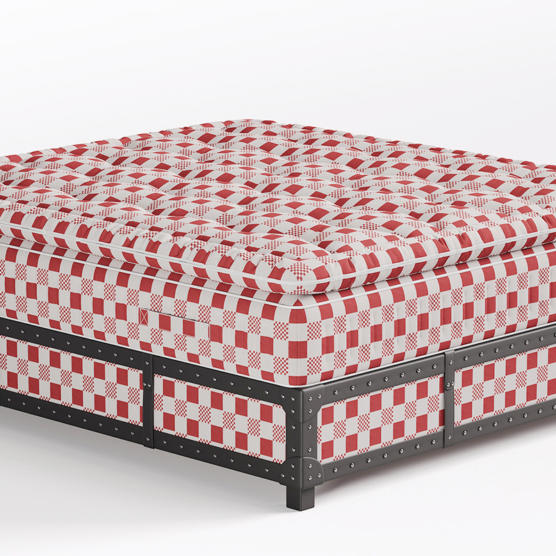 Tejido de colchón de algodón hecho a mano sofá colchón almohada tela de tela impresa tela de colchón tejida se puede personalizar image 3
