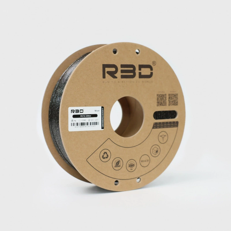 PETG-нить (R3D) 1 кг — экономичный сорт, разноцветные катушки и объёмы