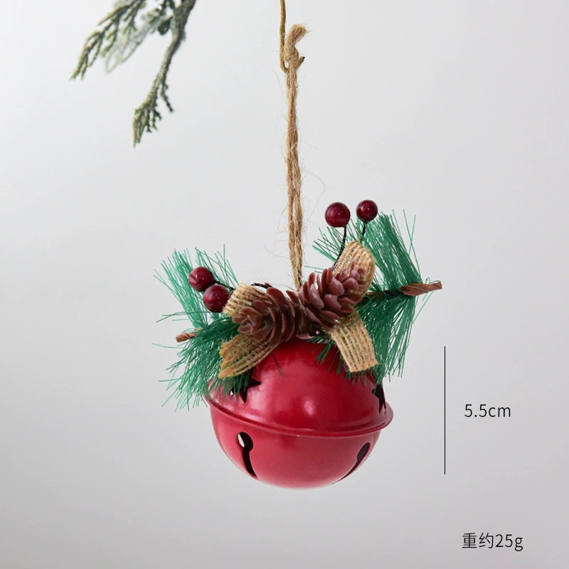 Small bell with bow, Christmas pendant, decorations, (Cross-border trading), handmade