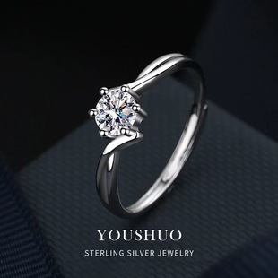 S999���y���yĪɣ���צ�ʯ��ָŮ���荽��˹�����ɫ��Ʒ�y�