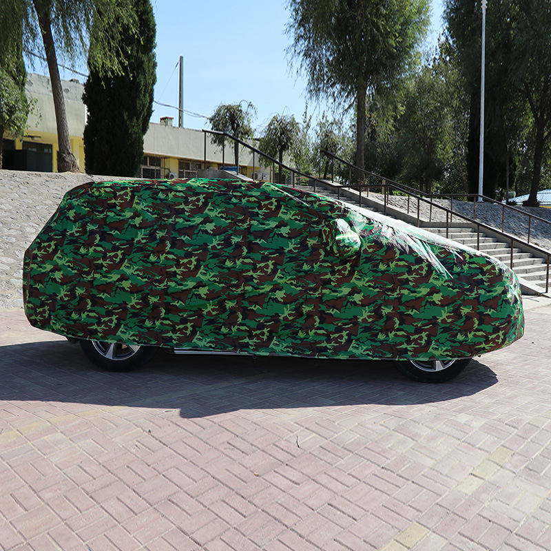 Car Cover, Suv Full Cover, Full Vehicle Dupont Oxford Car Cover, Sun Protection, Rain Protection, Dust Protection, Camouflage Car Body Cover