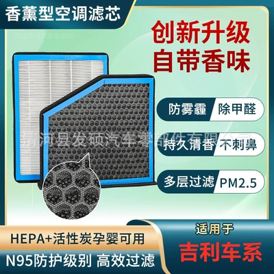 Air conditioning filter Aromatherapy Air Conditioning Filter Activated