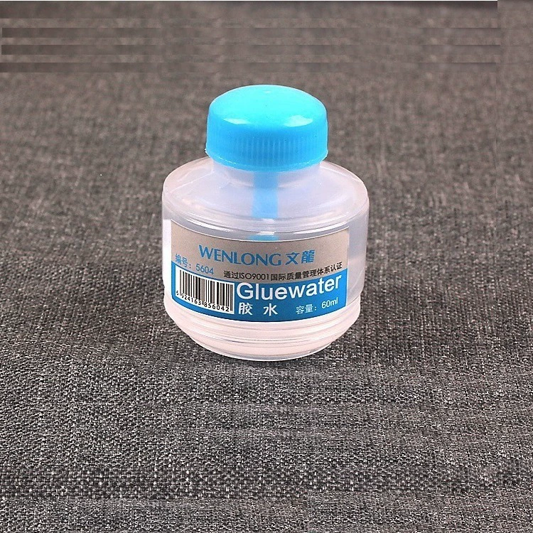 文龙 Glue with brush, brush, 60 ml