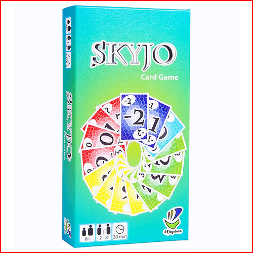 English version of the best-selling skyjo action card Sky City board game family party casual card game