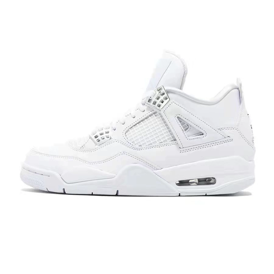 Заводная обувь AJ4 Hot Lava электрическая, желтая мамочка, Париж цемент белый черный кот Oreocho 4 Putian женские баскетбольные кроссовки