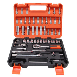53-piece combination tool suit car motorcycle ratchet wrench bread multifunctional maintenance family wrench