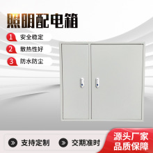 廣東深圳照明配電箱戶外防水不銹鋼電源箱雙開門開關總控箱配電櫃