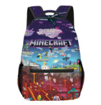 Сейчас в наличии новый мой мир Minecraft небольшой студент портфель ребенок рюкзак рюкзак