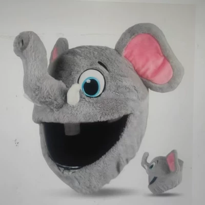 Cute Headgear, Cartoon Headgear Helmet — Motosiklet dəbilqələri