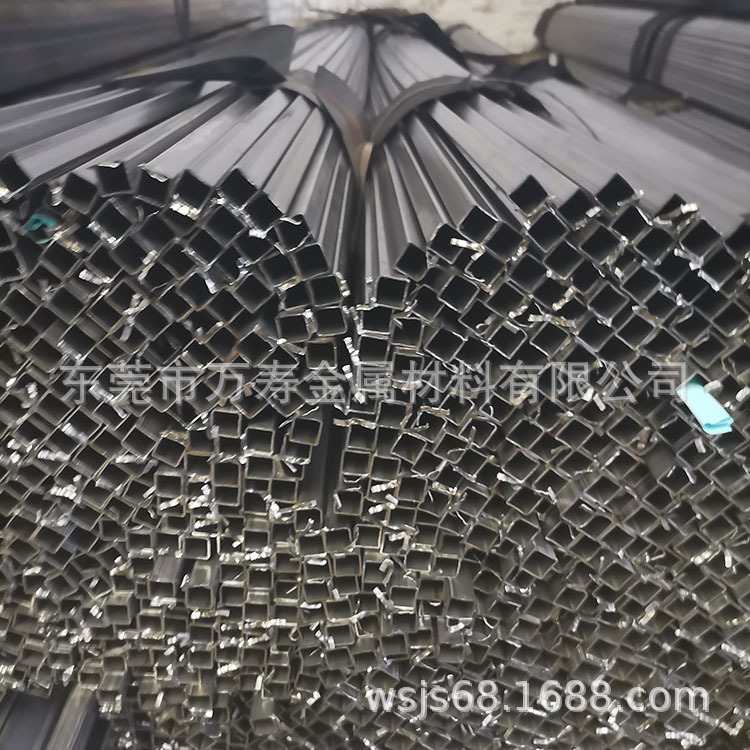 佛山现货方铁管家具铁管圆管方管异型管梯形管八角管椭圆管半圆管