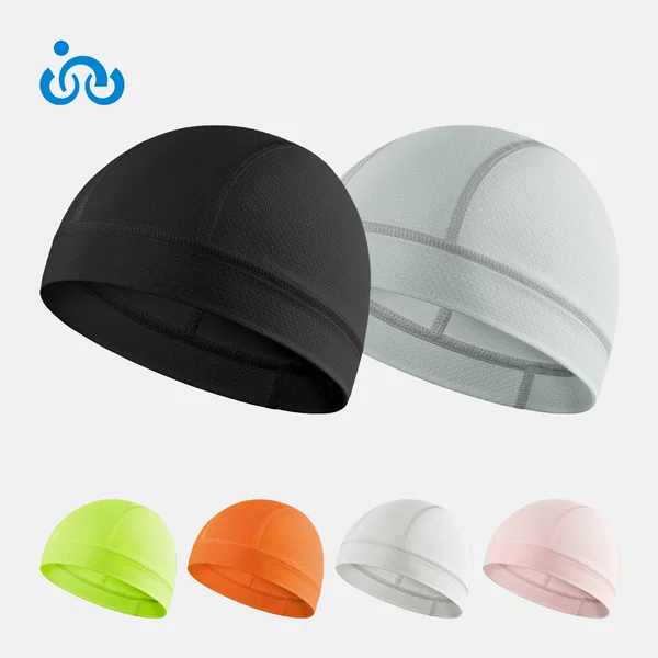 Cross-Border Sunshade Breathable Solid Color Beanie Hat Windproof Quick-Dry Outdoor Running Sports Brimless Cap Cycling Cap