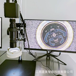 4K HDMI ccd高清实时显微镜相机 双USB拍照SD闪存卡图像数码分析