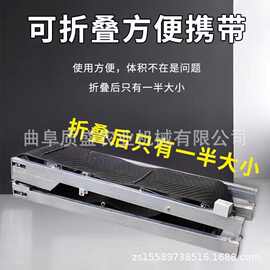 物流超市分拣货物折叠输送机小型家用皮带提升机玉米爬坡机上料机