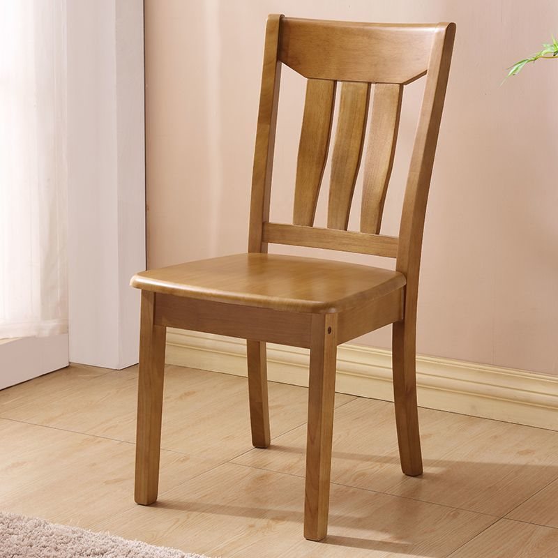 All Solid Wood Chairs, Dining Chairs, Household Stools, Simple Modern Chinese Style Backrest Chairs, Dining Wood Chairs, Hotel Dining Tables