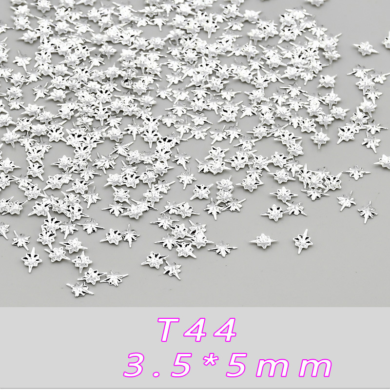 T44--(3.5*5mm) 금속 별