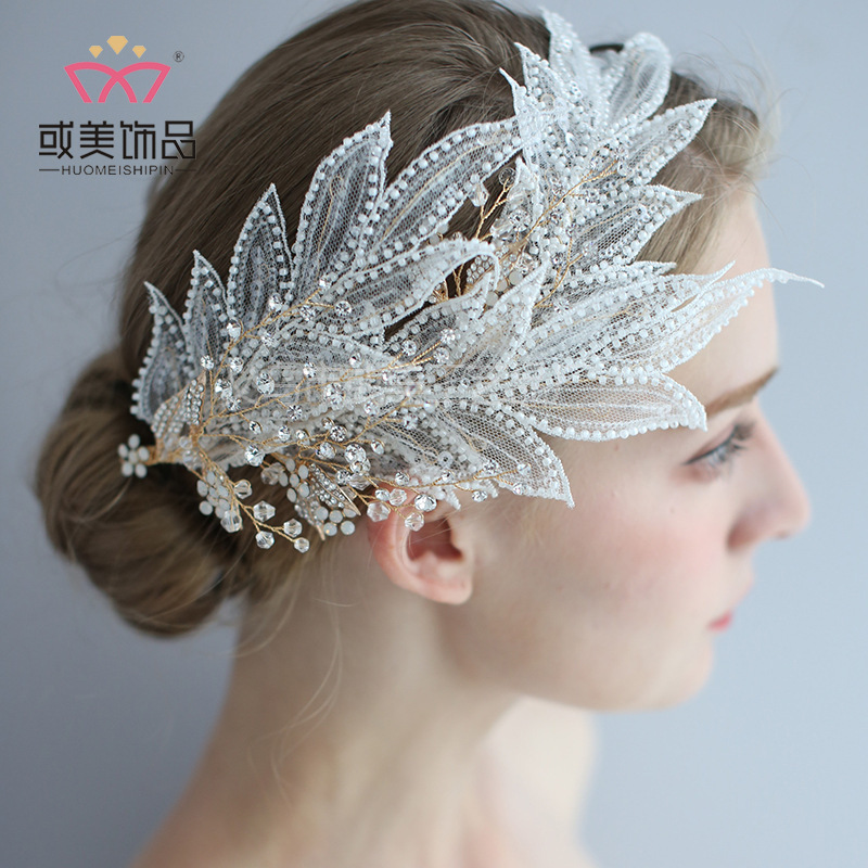 国境を越えた人気のブライダルヘッドドレスロリータレースヘッドバンドヘアアクセサリーイン手作りウェディングアクセサリードレスアクセサリー|undefined