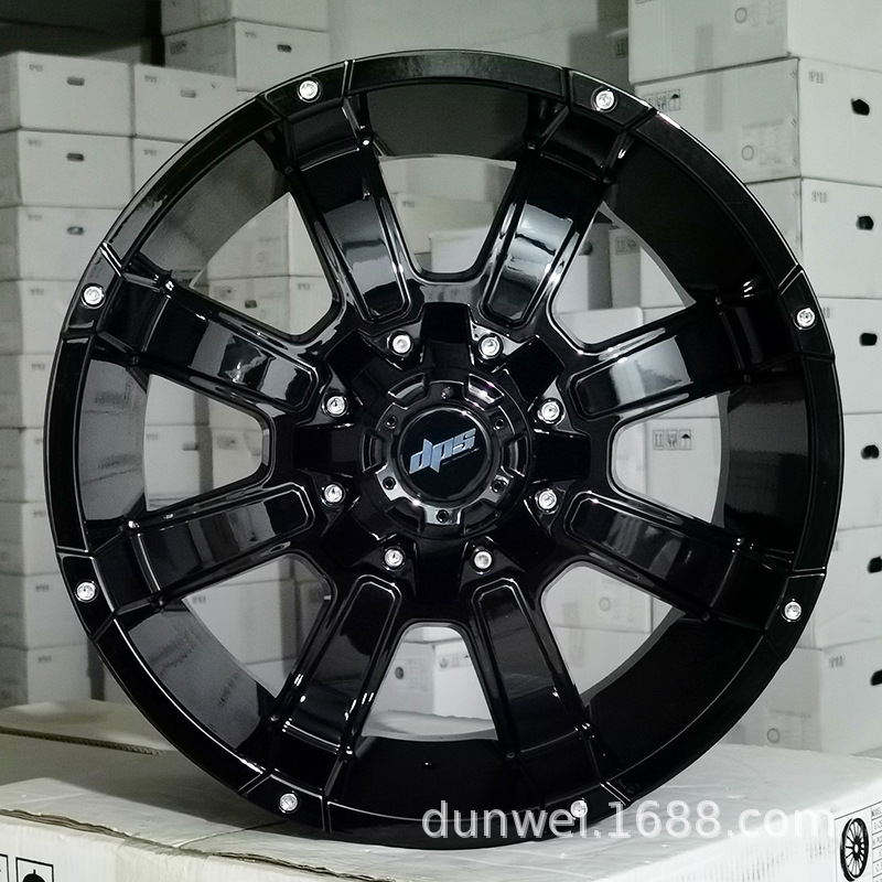 適用于長城炮哈弗H9福特F150ranger霸道FJ酷路澤18寸越野輪毂批發