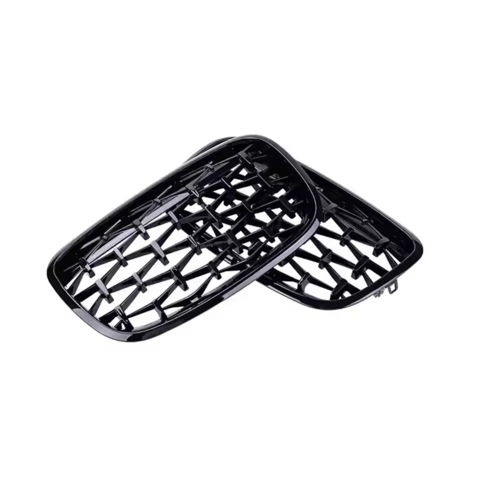 Suitable for 07-14 Bmw X5/X6 E70E71 Modified Full Star Pattern Half-Silver Front Grille