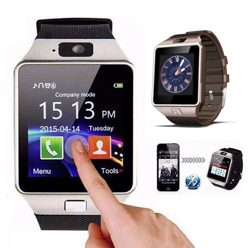 A1/Dz09 English Smart Watch Bluetooth Watch Card Insertion Watch Sports Step Watch Factory Smart Wear