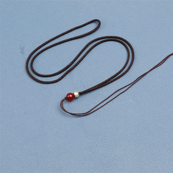 Red round beads
