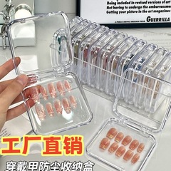 甲の箱の手作りの甲の収納箱を身につけています。