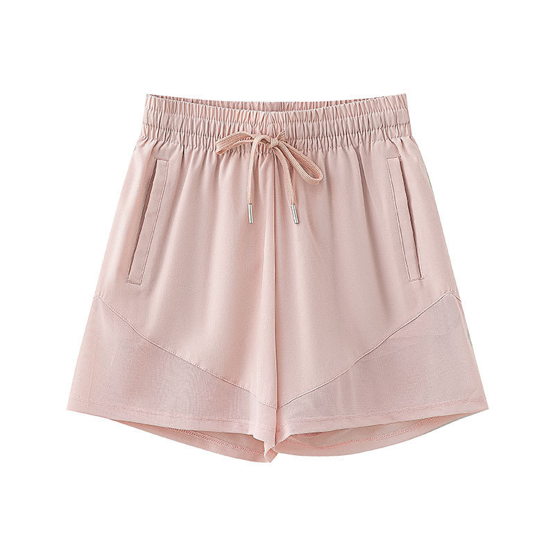 Yoga Shorts for Women 2025 New Quick-Drying Ice Silk Pants Casual Fashion Sports Pants Tennis Fitness Dance Three-Point Pants