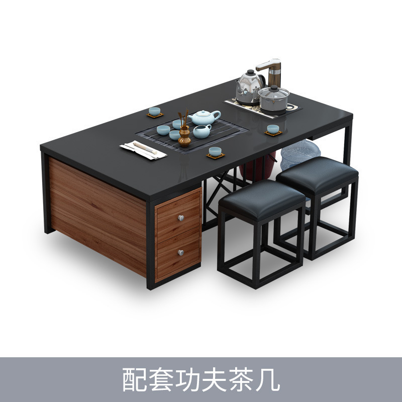 办公室沙发实木接待银行会议室茶几组合简约现代真皮艺商务休息区|undefined