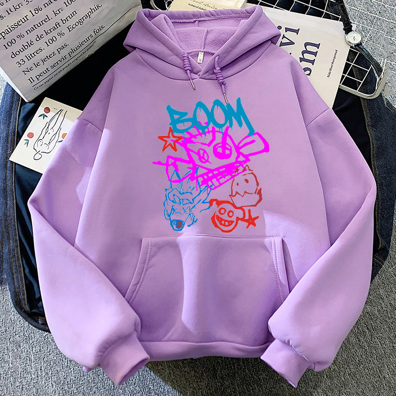 2024 Hot Anime Arcane-Vi Hoodie Harajuku Hip Hop Pullover