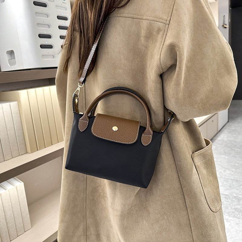 Cross-border Explosive Bag Women's 2024 Autumn and Winter New High-end Nylon Dumpling Bag All-match Shoulder Crossbody Handbag