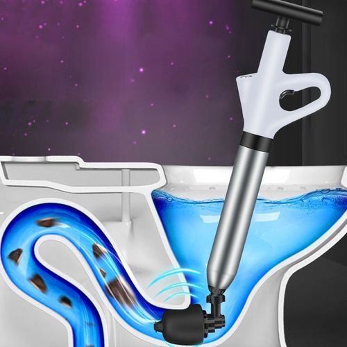 HooXing Home Toilet Plunger Household Drain Pipe Toilet Floor Drain Blockage High-Pressure One-Shot Clear Tool