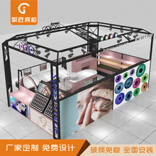美瞳隐形眼镜柜台卡通造型柜直播间网红眼镜店陈列展架商场中岛柜