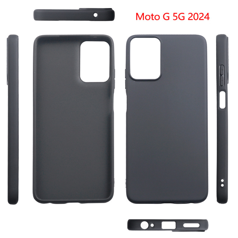 Suitable for Moto Edge 5g 2024 Matte Black Mobile Phone Case Tpu Edge g Stylus 5g 2024
