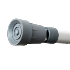 Walking stick for elderly and disabled people, made of aluminum alloy, with adjustable handle, non-slip design, suitable for single or double use.