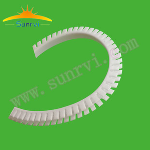 Fire retardant viscose thread protector high viscose hardware edge protector KG-016 tooth-shaped protective belt 10 meters a pack