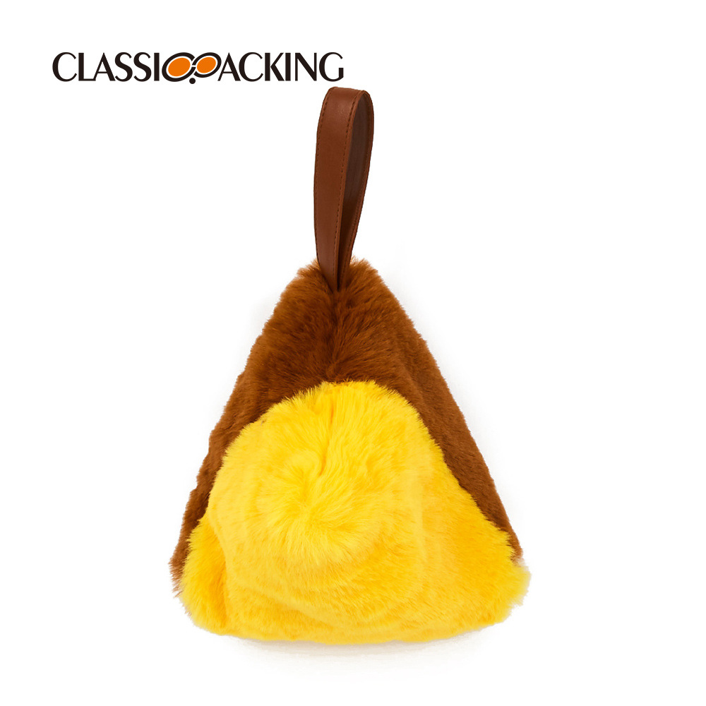 Bolsa de felpa de diseño de fábrica 2022 nueva moda de invierno bolso de lana de cordero personalizado todo-fósforo bolso de mujer portátil