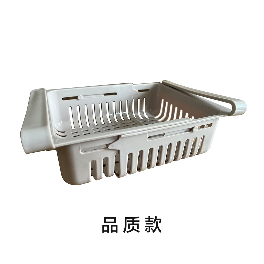 Caja de almacenamiento retráctil para refrigerador Lohas, cesta de almacenamiento para sala de estar, organizador de almacenamiento de huevos para el hogar, estante para refrigerador