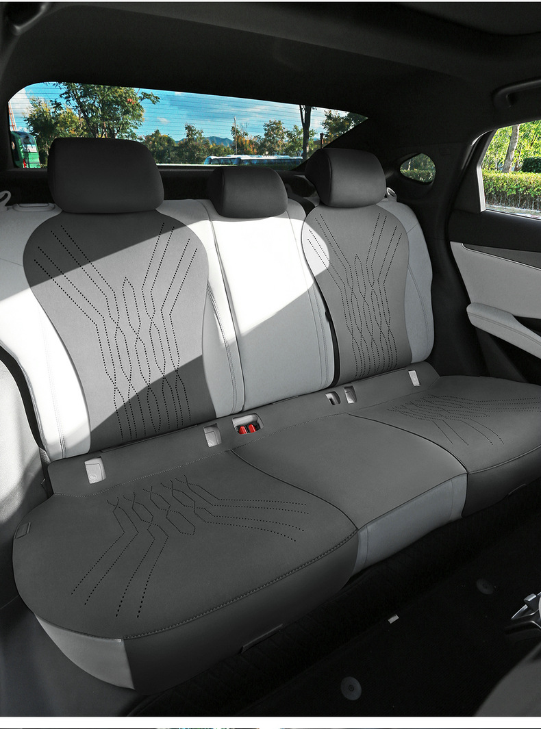 Suitable for Seal 06Dmi Car Seat Cushion Suede Leather Four-Season Universal Seat Cover Breathable Anti-Slip Seat Cushion Seat Cover