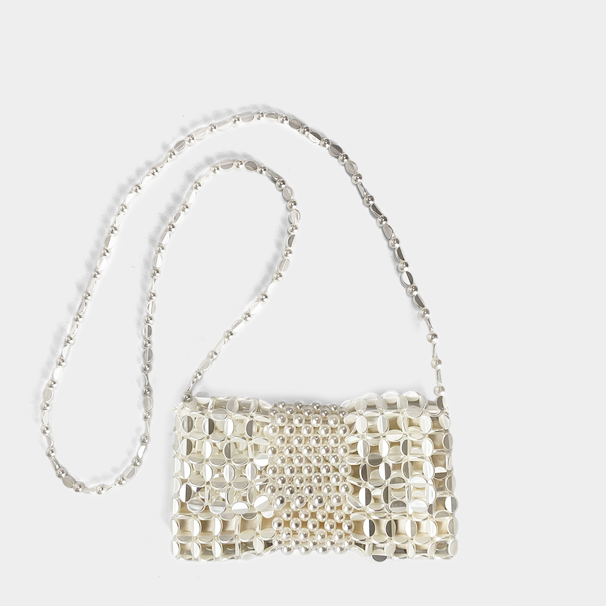 127g Weight Beading, Hollow Fashion Element Flip Cover Closure Type Chain Strap Type Straw Bag Bags Type Travel, Daily, Street Occasion Acrylic Material New Year Festival Solid Color Pattern All Seasons Season Women's Gender Elegant, Streetwear Style Square Shape Medium Size Women's Medium Arylic Solid Color Elegant Streetwear Beading Hollow Square Flip Cover Straw Bag 16