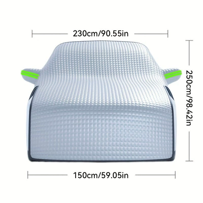 car snow shield, Car snow shield - full-hood-extension-snow-shield-three-layers-thickened