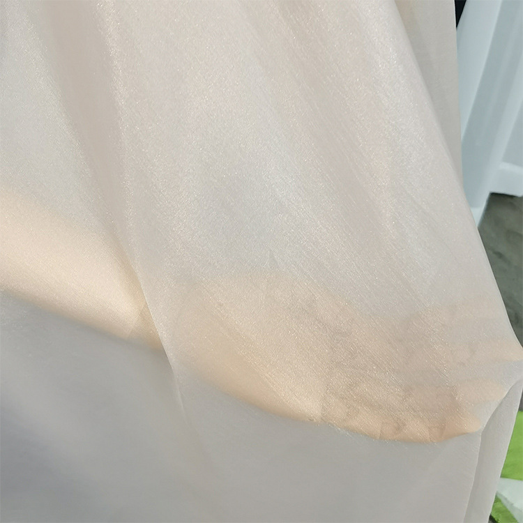 雪中飞欧根纱 通透女装走秀款汉服欧根纱