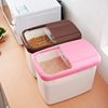 Rice barrel Moisture-proof Food grade thickening 10kg20 Large 25 Meter box Plastic flour Rice VAT Storage box