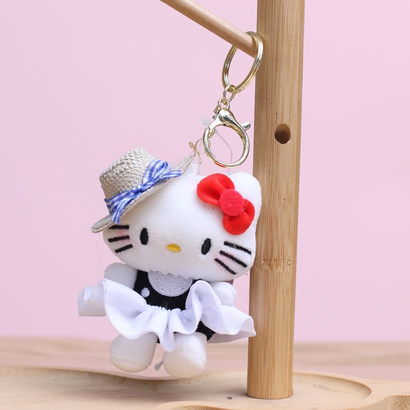 インターネット有名人 kt 猫子猫ペンダントかわいいぬいぐるみ人形バッグペンダント布人形キーホルダー人形|undefined