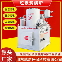 小型农村生活垃圾焚烧炉 医疗垃圾动物焚化炉 高温热解气化炉