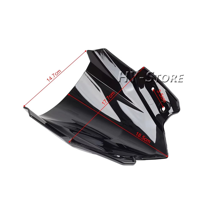 Suitable for Kawasaki Z650 2017-2019 front windshield, windscreen, front wind deflector, modified wind deflector cover