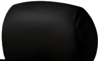 New cross-border single-line diamond pattern | Seat cushion, seat cover - single-headrest-black-leather-version-2-piece-set-single-seat