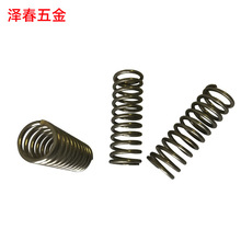 弹簧圆线压簧圆柱旋转压缩不锈钢涡卷汽车五金模具弹簧现货批发