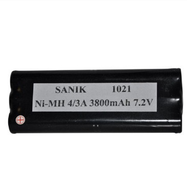 SANIK电池 NI-MH 17670 4/3A3800MAH 7.2V镍氢电池1